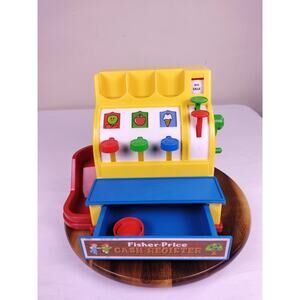 2015 Fisher Price Cash Register Item #2073 One Coin